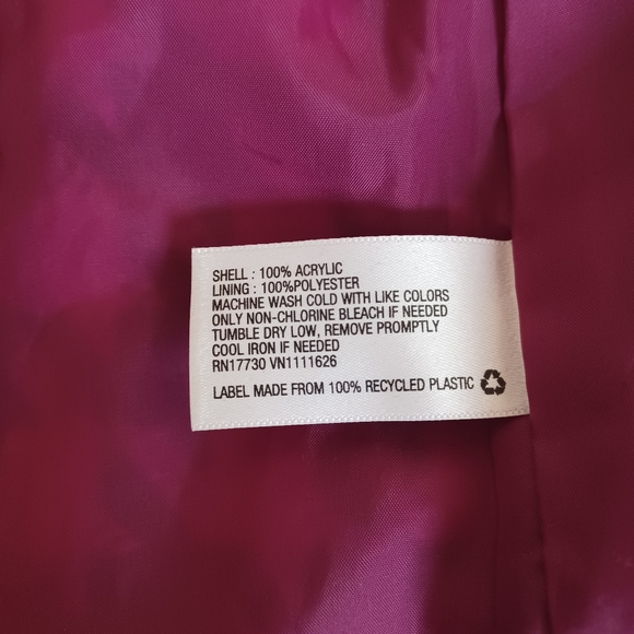 {Cherokee} Hounds Tooth Little Girl Coat - Picture 6 of 6